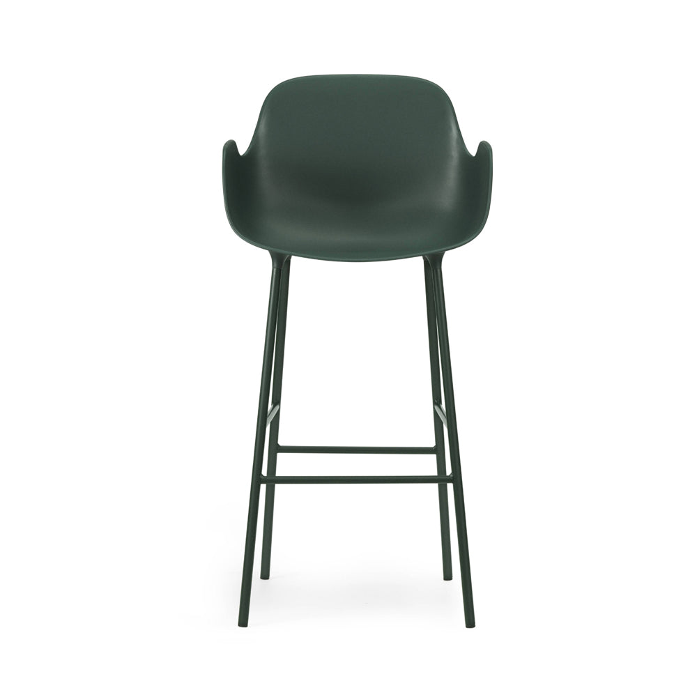 Form Bar/Counter Armchair Chairs Normann Copenhagen 29.5" Bar Green 