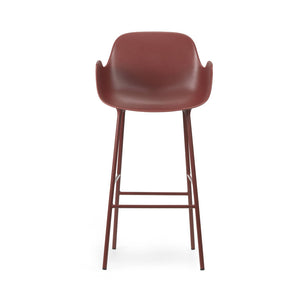 Form Bar/Counter Armchair Chairs Normann Copenhagen 29.5" Bar Red 