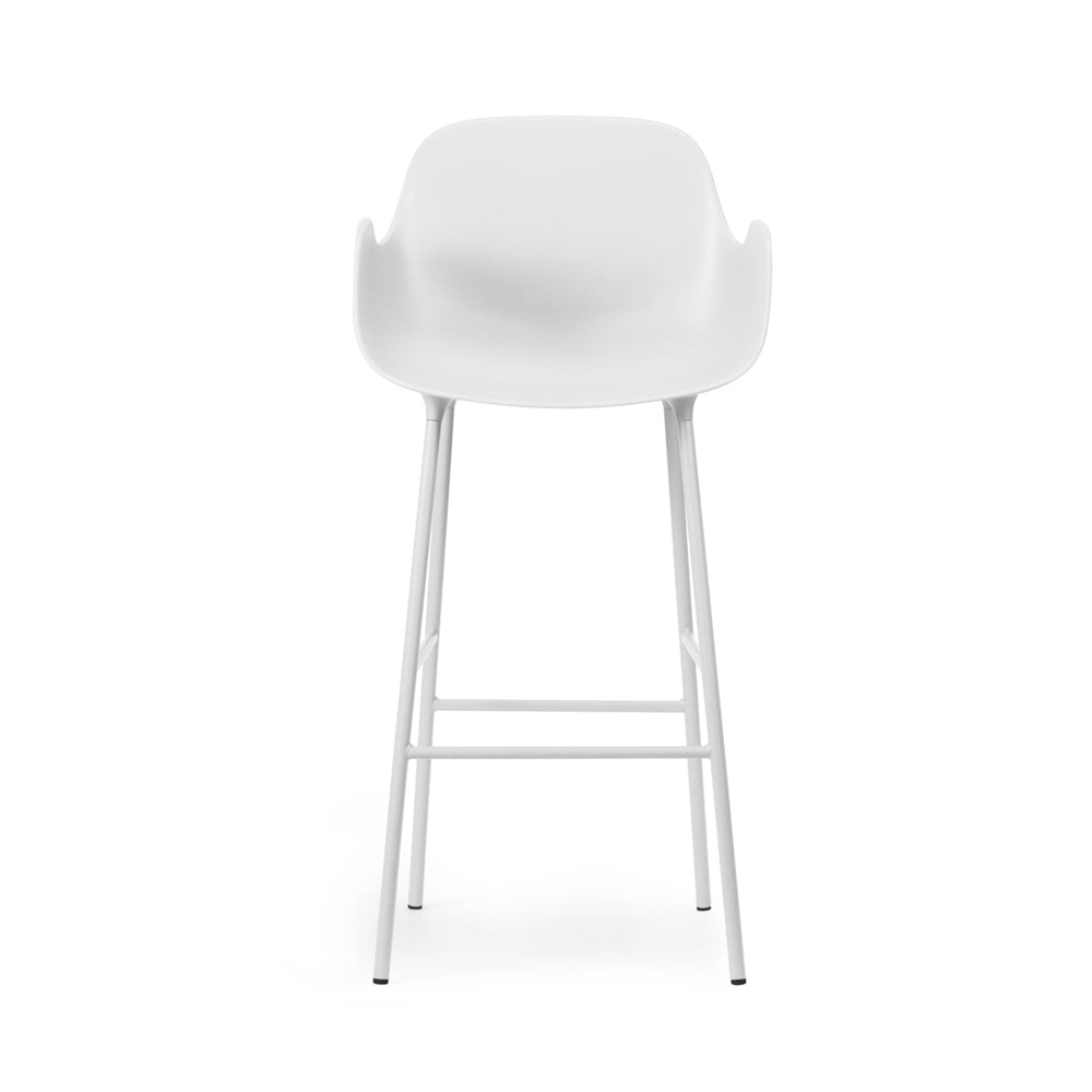 Form Bar/Counter Armchair Chairs Normann Copenhagen 29.5" Bar White 