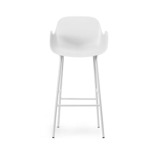 Form Bar/Counter Armchair Chairs Normann Copenhagen 29.5" Bar White 