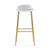 Form Bar/Counter Stool Stools Normann Copenhagen Bar Height: 29.5" White Brass +$105.00