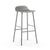 Form Bar/Counter Stool Stools Normann Copenhagen Counter Height: 25.5" Grey Chrome