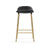 Form Bar/Counter Stool Stools Normann Copenhagen Counter Height: 25.5" Black Brass +$105.00