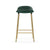 Form Bar/Counter Stool Stools Normann Copenhagen Counter Height: 25.5" Green Brass +$105.00