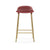 Form Bar/Counter Stool Stools Normann Copenhagen Counter Height: 25.5" Red Brass +$105.00