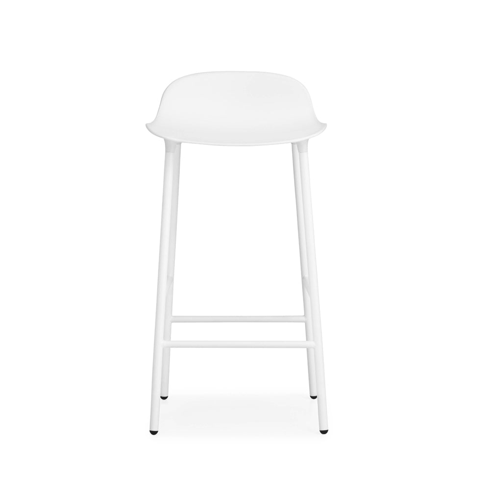 Form Bar/Counter Stool Stools Normann Copenhagen Counter Height: 25.5&quot; White Steel