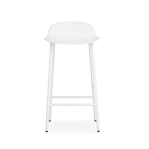 Form Bar/Counter Stool Stools Normann Copenhagen Counter Height: 25.5" White Steel