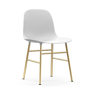 Form Chair Chairs Normann Copenhagen Brass + $105.00 White 