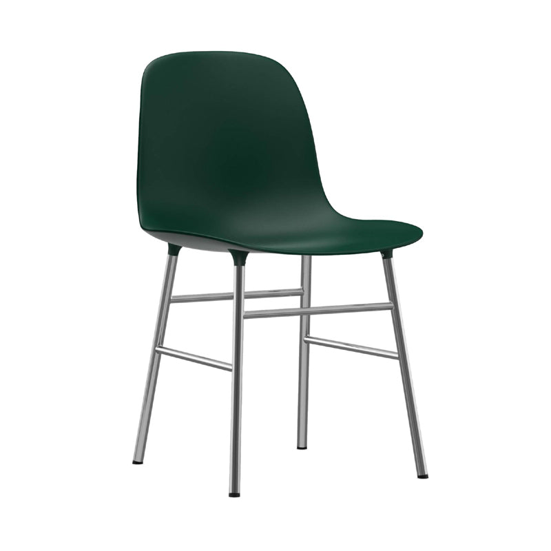 Form Chair Chairs Normann Copenhagen Chrome Green 