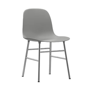 Form Chair Chairs Normann Copenhagen Chrome Grey 