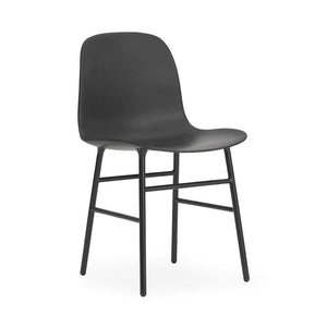 Form Chair Chairs Normann Copenhagen Steel Black 