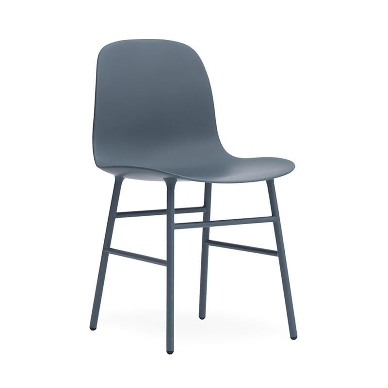 Form Chair Chairs Normann Copenhagen Steel Blue 