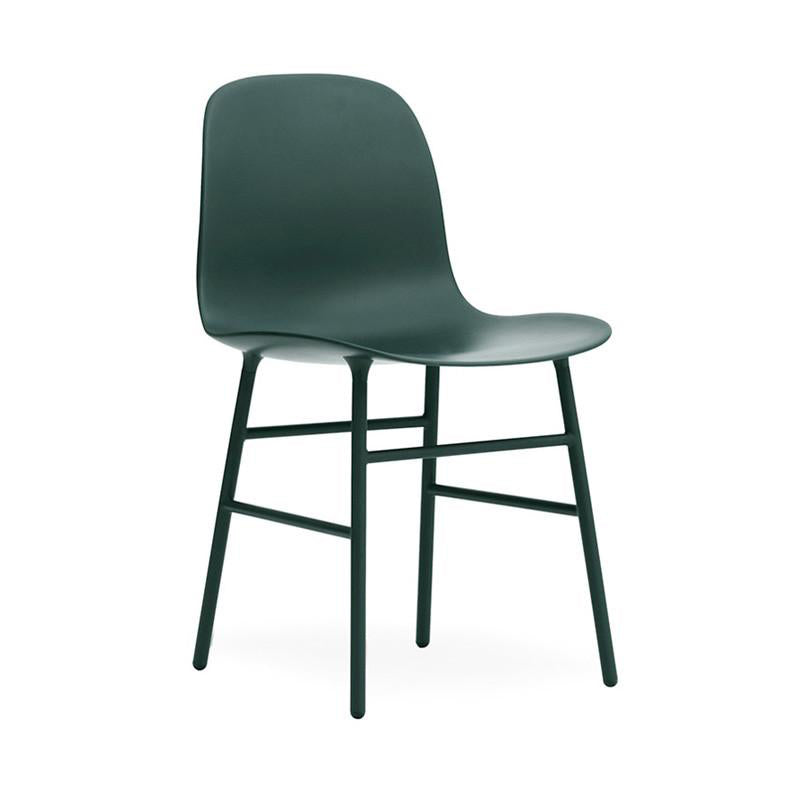 Form Chair Chairs Normann Copenhagen Steel Green 