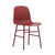 Form Chair Chairs Normann Copenhagen Steel Red 