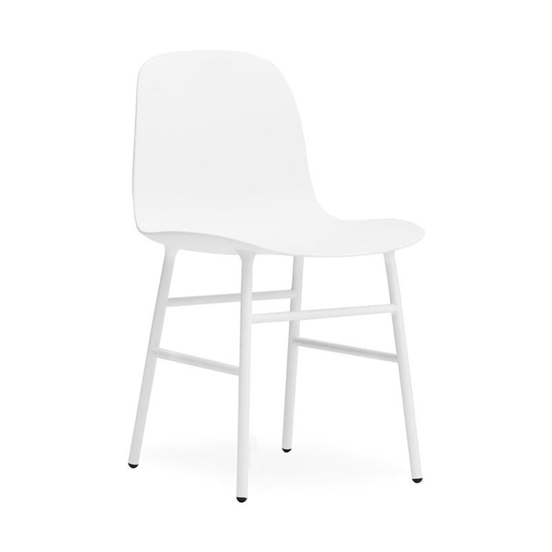 Form Chair Chairs Normann Copenhagen Steel White 