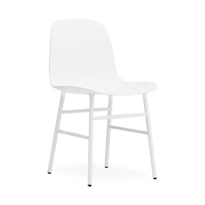 Form Chair Chairs Normann Copenhagen Steel White 
