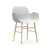 Form Armchair Chairs Normann Copenhagen Brass +$105.00 White 