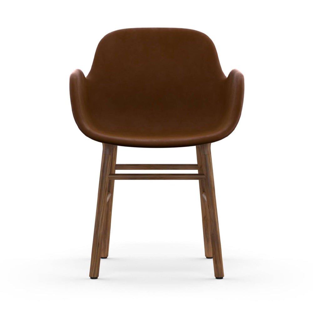 Form Wood Base Armchair Upholstered Chairs Normann Copenhagen 