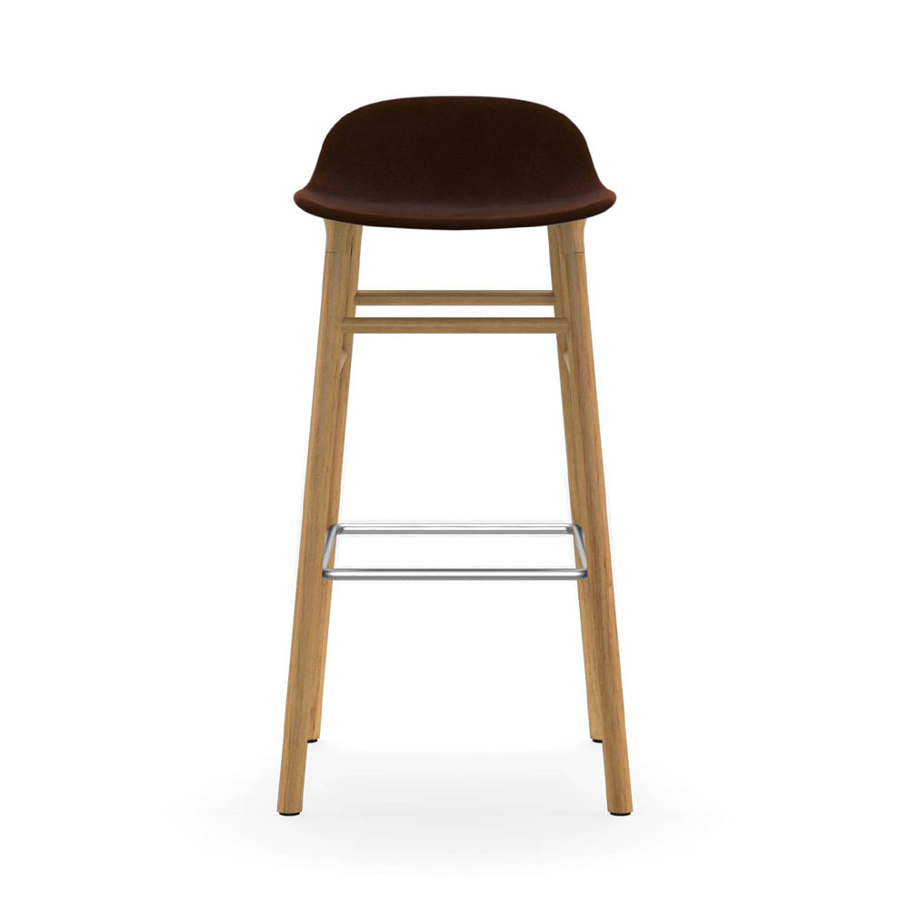 Form Wood Base Bar/Counter Stool Upholstered Stools Normann Copenhagen 