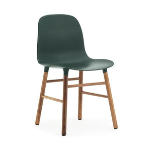 Form Wood Base Chair Chairs Normann Copenhagen Walnut + $85.00 Green 