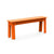 Fresh Air Bench Benches Loll Designs Medium: 47.5" Width Sunset Orange 