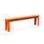 Fresh Air Bench Benches Loll Designs Large: 65" Width Sunset Orange 