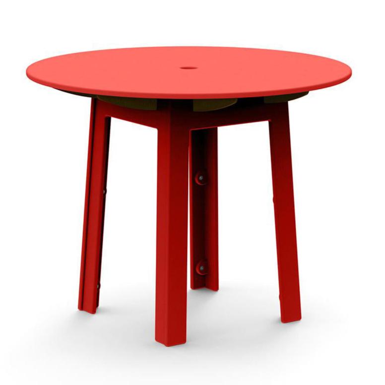 Fresh Air Round Table Dining Tables Loll Designs Small: 38&quot; Diameter Apple Red 