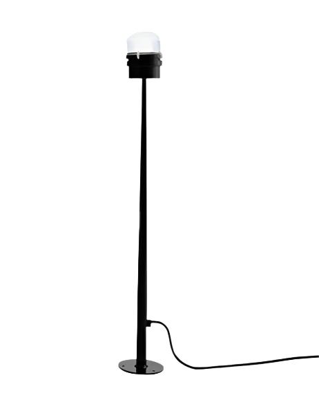 Fresnel Outdoor Floor Lamp Floor Lamps Oluce Black 35.4&quot; 