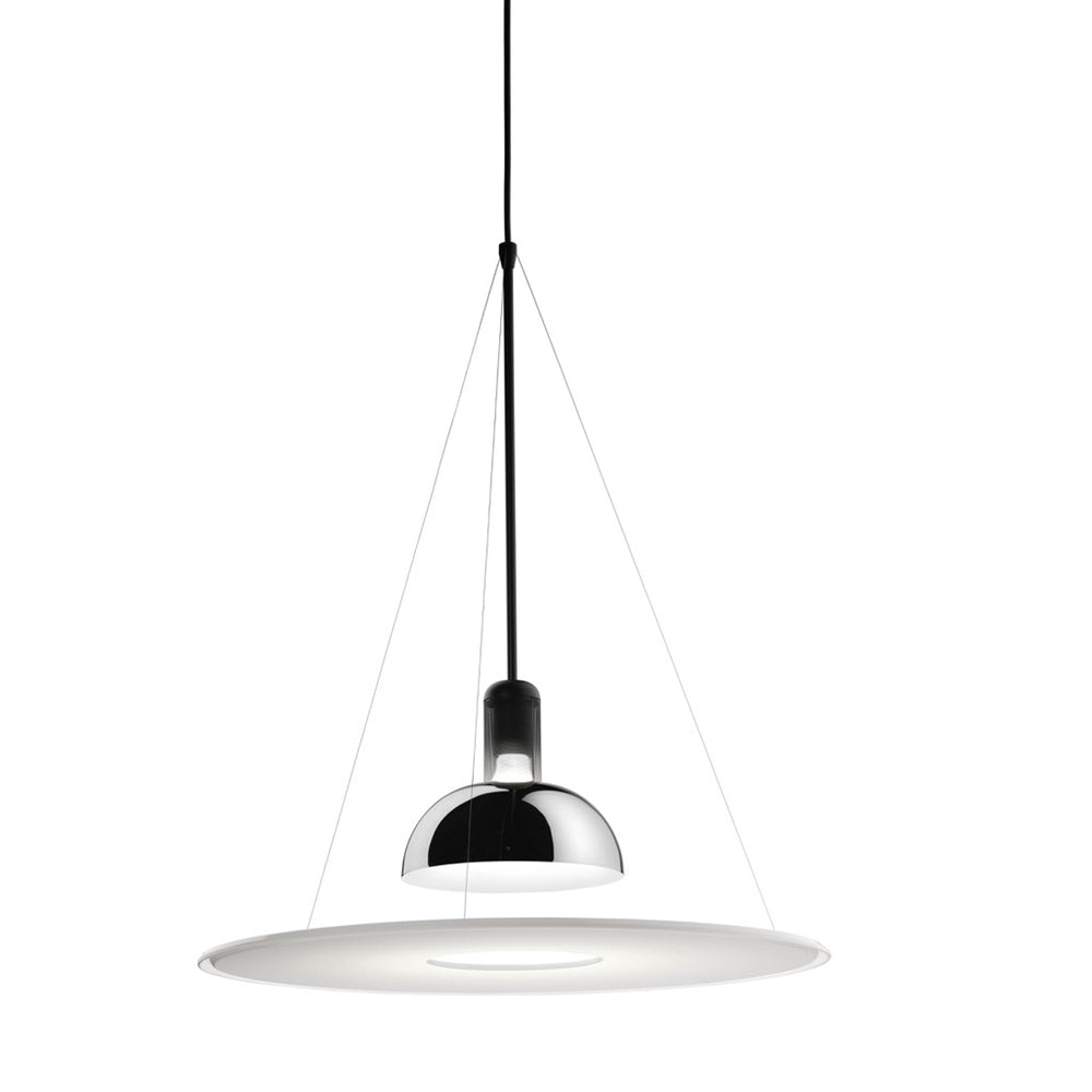 Frisbi Suspension Lamp Pendant Lights Flos Black 