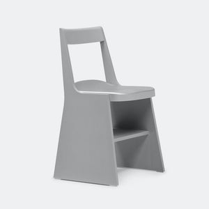 Fronda Chair Chair Mattiazzi Grey Pine Silver Steel 