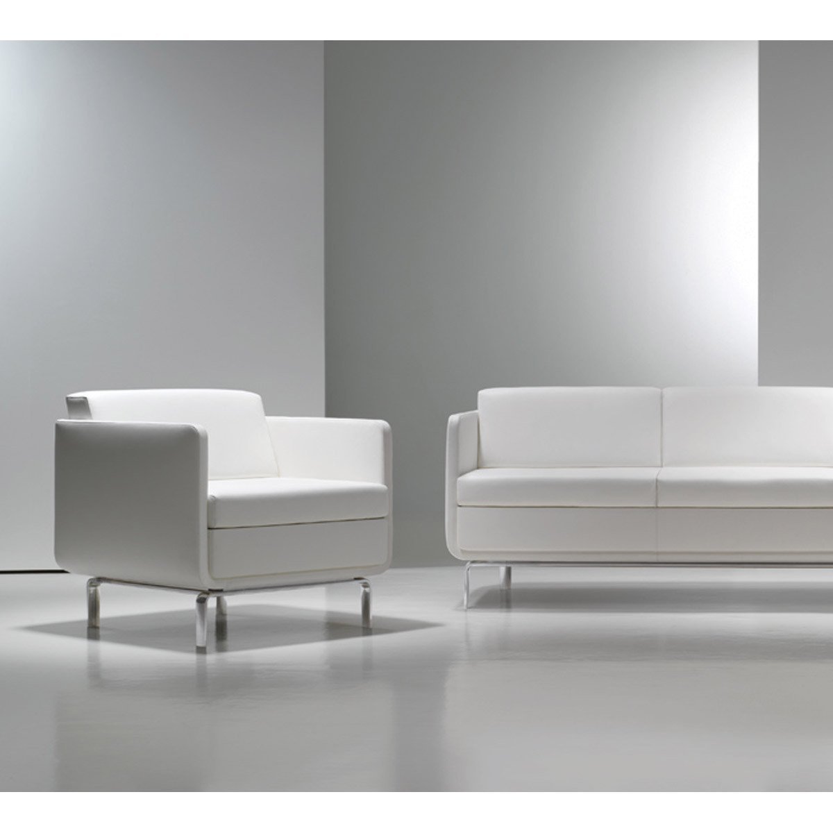 Gaia High-Arm Loveseat Sofa Bernhardt Design 