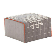 Bandas Small Pouf Pouf Gan A Gray 