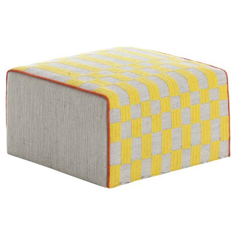 Bandas Small Pouf Pouf Gan B Yellow 
