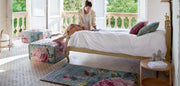 Canevas Flowers Rug Rug Gan 