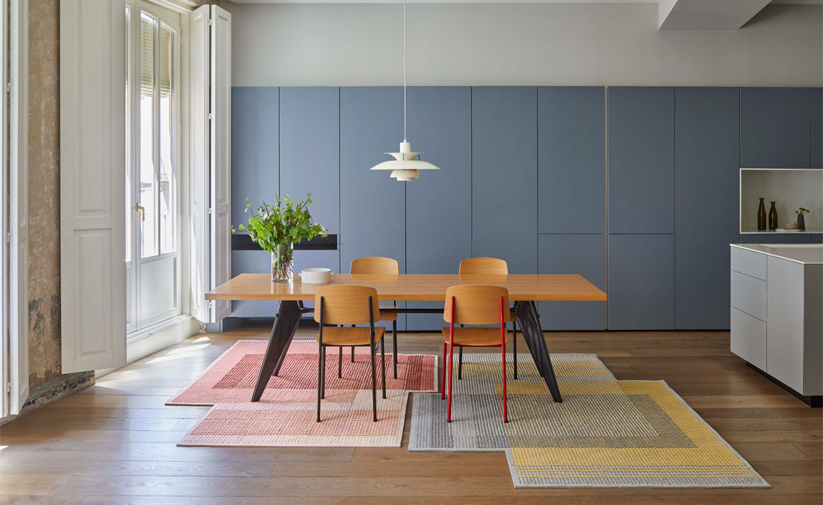 Canevas Geo Rug Rug Gan 