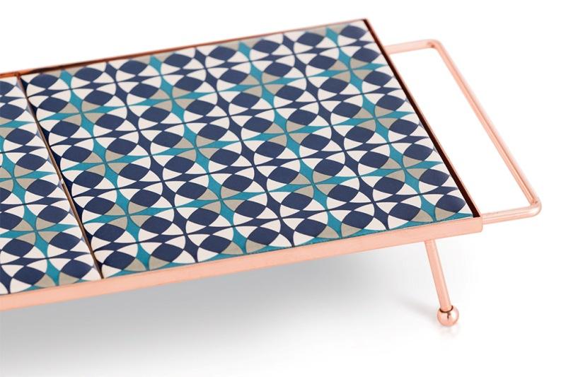 Mix&Match Rectangular Tray 45x15 Blue Tray Gan 