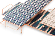 Mix&Match Rectangular Tray 45x15 Blue Tray Gan 