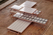 Gan Mix&Match Rectangular Tray 45x15 Grey Tray Gan 