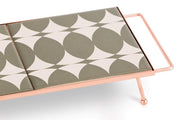 Gan Mix&Match Rectangular Tray 45x15 Grey Tray Gan 