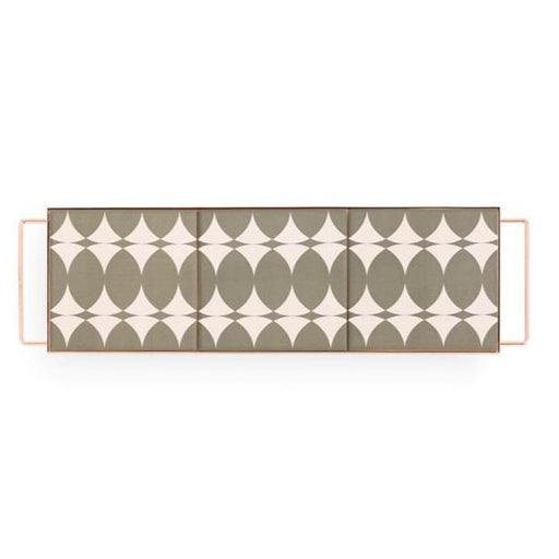 Gan Mix&Match Rectangular Tray 45x15 Grey Tray Gan 