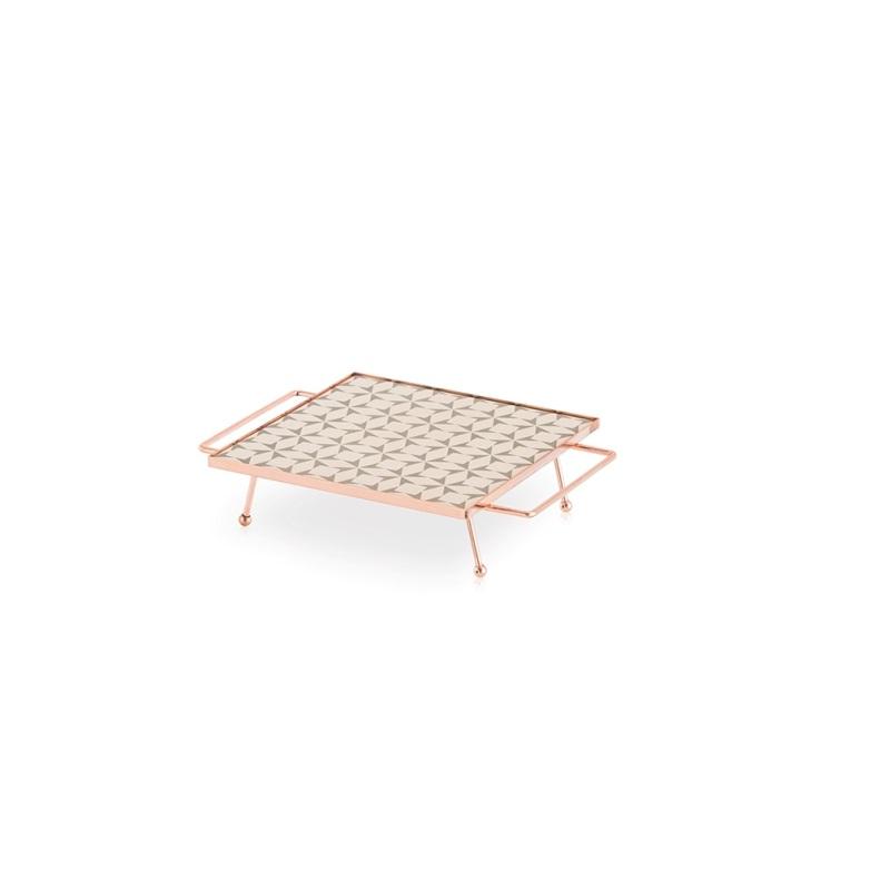Gan Mix&Match Square Tray 20x20 Grey Tray Gan 