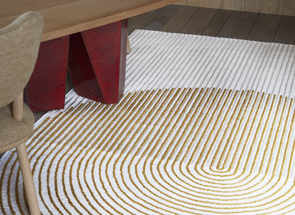 Ply Yellow Rug Rug Gan 
