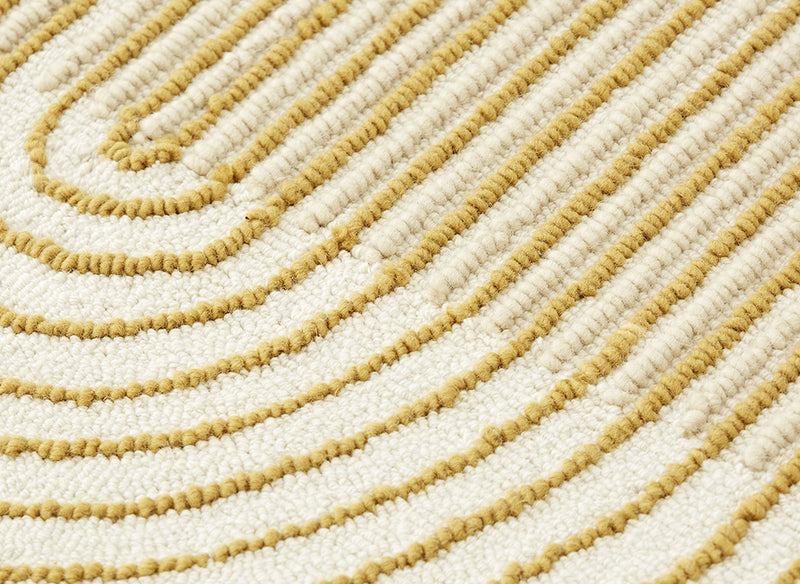 Ply Yellow Rug Rug Gan 
