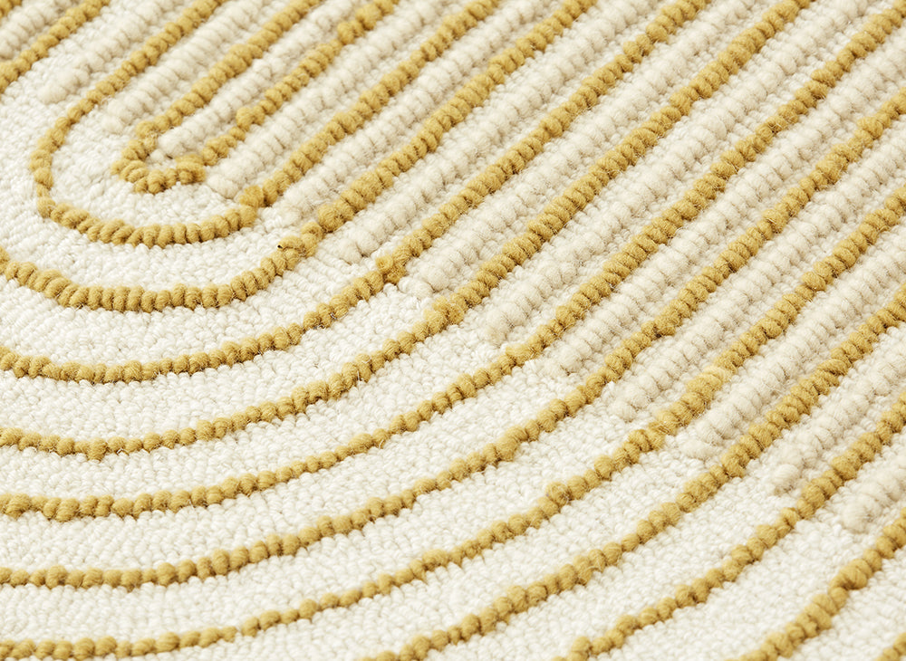 Ply Yellow Rug Rug Gan 