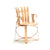 Gehry Hat Trick Chair Side/Dining Knoll with arms 