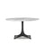 Nelson Pedestal Table Outdoor Outdoors herman miller 16" high x 28 1/2" diameter - Add $1230.00 Graphite Satin Base Georgia Grey Marble Top