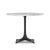 Nelson Pedestal Table Outdoor Outdoors herman miller 21 1/2" high x 28 1/2" diameter - Add $1230.00 Graphite Satin Base Georgia Grey Marble Top