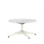 Eames Table Contract Base Round Outdoor 30" Dia. Outdoors herman miller 28 1/2-inches high Georgia Grey Marble Top White Base