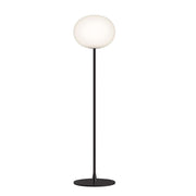 Glo-Ball Floor Lamp Floor Lamps Flos Small F1 Matte Black 