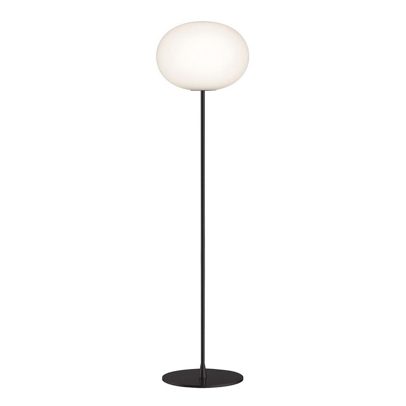 Glo-Ball Floor Lamp Floor Lamps Flos Large F3 Matte Black 